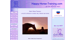 Desktop Screenshot of happy-horse-training.com